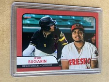 Signed 2023 Choice Jesus Bugarin Rookie Fresno Grizzlies Colorado Rockies