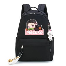 Demon Slayer Nezuko Student Backpack Schoolbag Shoulders Bag Anime Gift 12