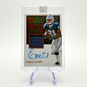 EZEKIEL ELLIOTT エゼキエル エリオット 直筆サインカード NFL 【公式