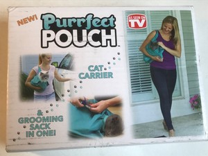 purrfect pouch cat carrier