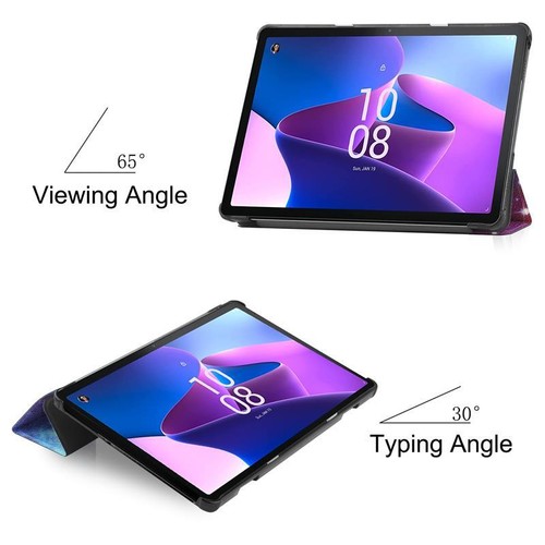 Etui Support Tablette Lenovo Tab M10 3ème / M10 Plus 3ème Génération Housse Cuir de Protection - Photo 12/34
