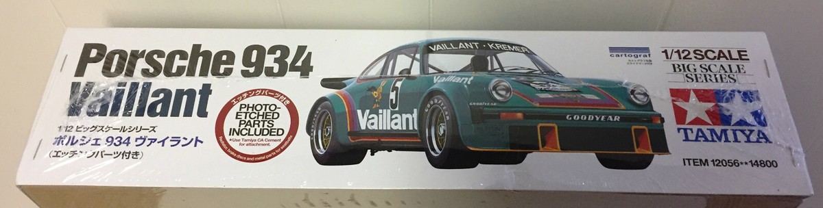 Tamiya 1/12 Porsche 934 Vaillant | eBay