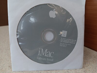 iMac Software Install  DISC Only