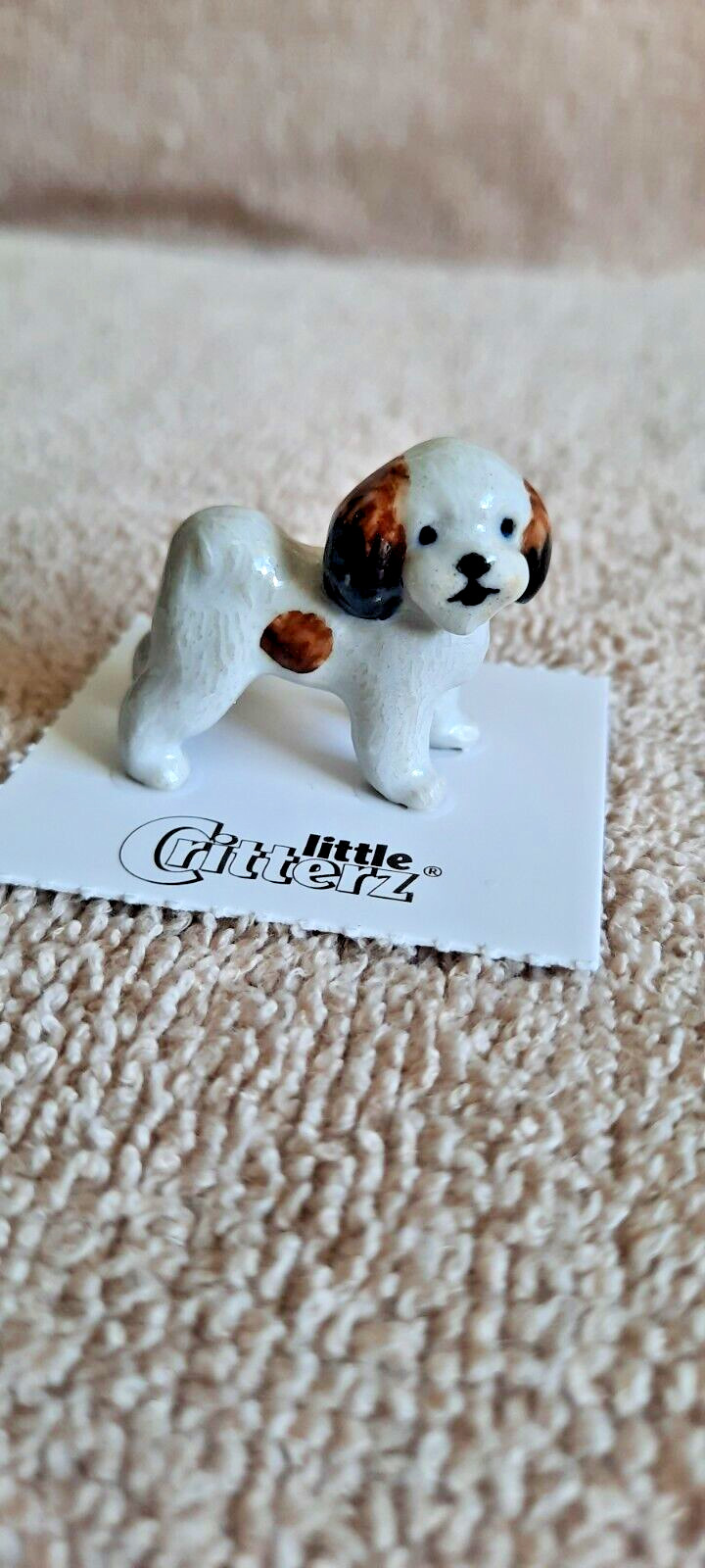 LITTLE CRITTERZ Dog Shih Tzu "Sultan" Miniature Figurine New FREE SHIPPING LC810