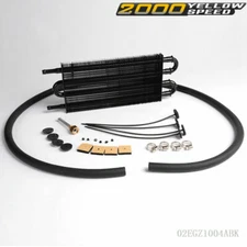 Universal Fit For Remote Transmission Oil Cooler Kit Auto / MT Radiator New