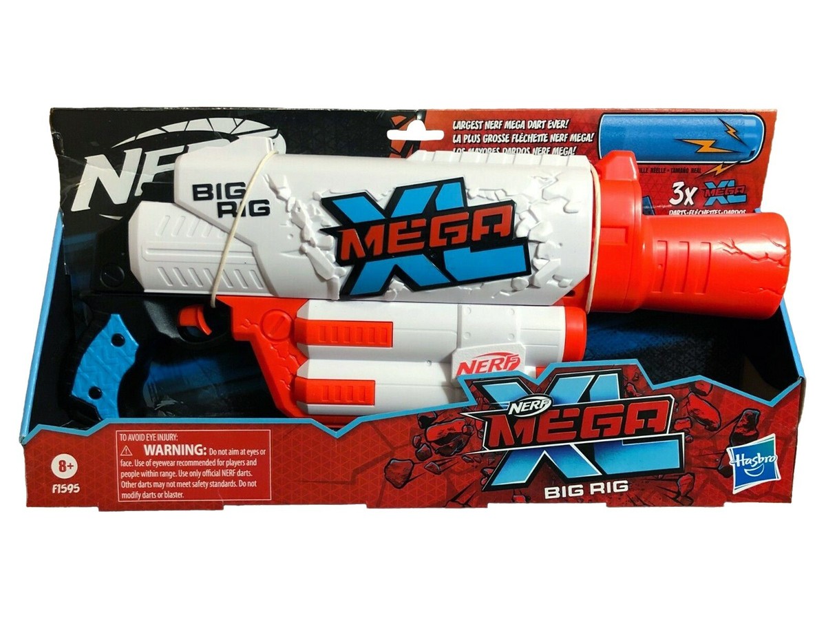 トイガン Nerf Mega XL Nerf Mega XL Double Crusher Dart Blaster with Whistling