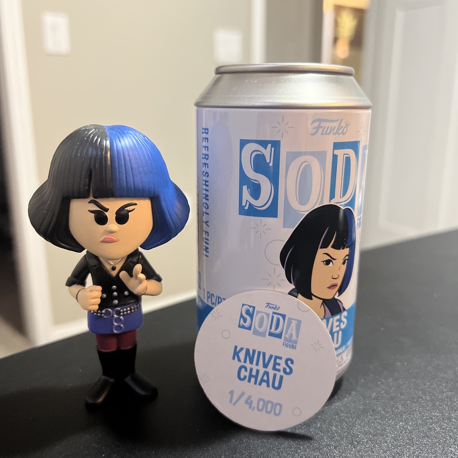 Funko Vinyl Soda Scott Pilgrim Knives Chau WonderCon Funko