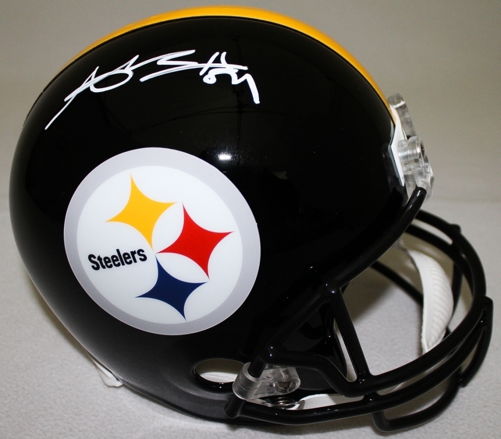 Antonio Brown Autographed Signed Pittsburgh Steelers Full-Size Helmet (TSE COA) 