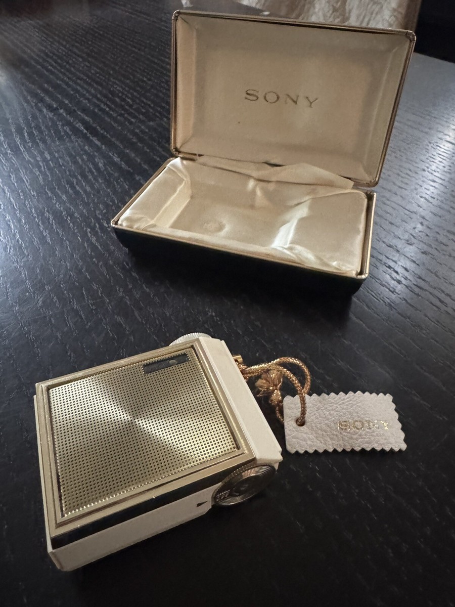 SONY 1R-81 マイクロトランジスタラジオ1965年製・動作品 希少 ソニー Model-1R-81 8石トランジスターマイクロ ラジオ 1966年