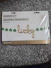 St Patricks Day Lucky Banner Kit
