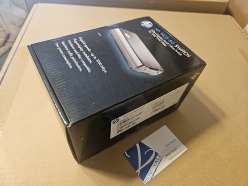 NEW - HP J9794A 8-Port Gigabit Ethernet 1405-8G + PSU Mini Network Switch (QTY+) - Picture 4 of 6