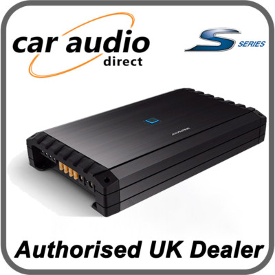 Alpine S-Serie S2-A120M 1200W RMS Mono Kanal Klasse D Auto Subwoofer Bass Verstärker