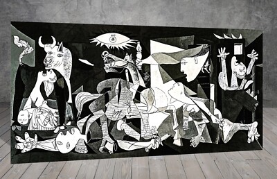 Pablo Picasso Guernica CUBISM CANVAS PAINTING ART PRINT WALL