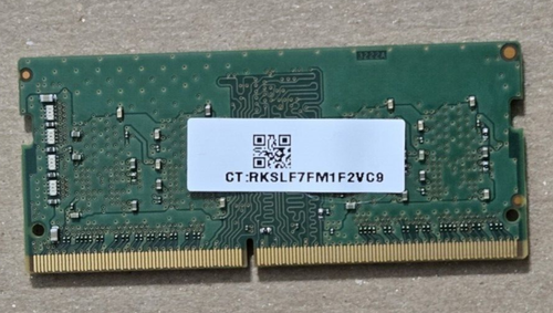 DELL MICRON 8GB SO-DIMM PC4-3200 DDR4 - NOTEBOOK / LAPTOP / AIO : MEMORY - RAM - Picture 2 of 2