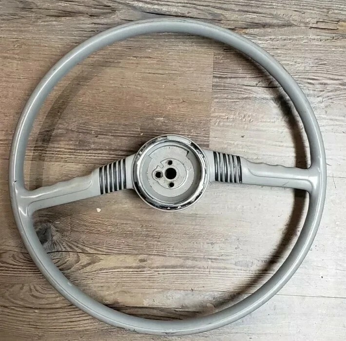 Pontiac Silver Streak 1951 1952 18" volante estándar GMD GM fabricante original Foto 2 de 4