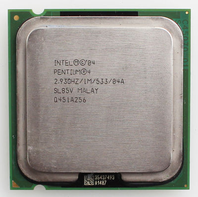 CPU Prozessor Intel Pentium 4 P4 - 515J - 2,93GHZ/1M/533 - SL85V Sockel 775