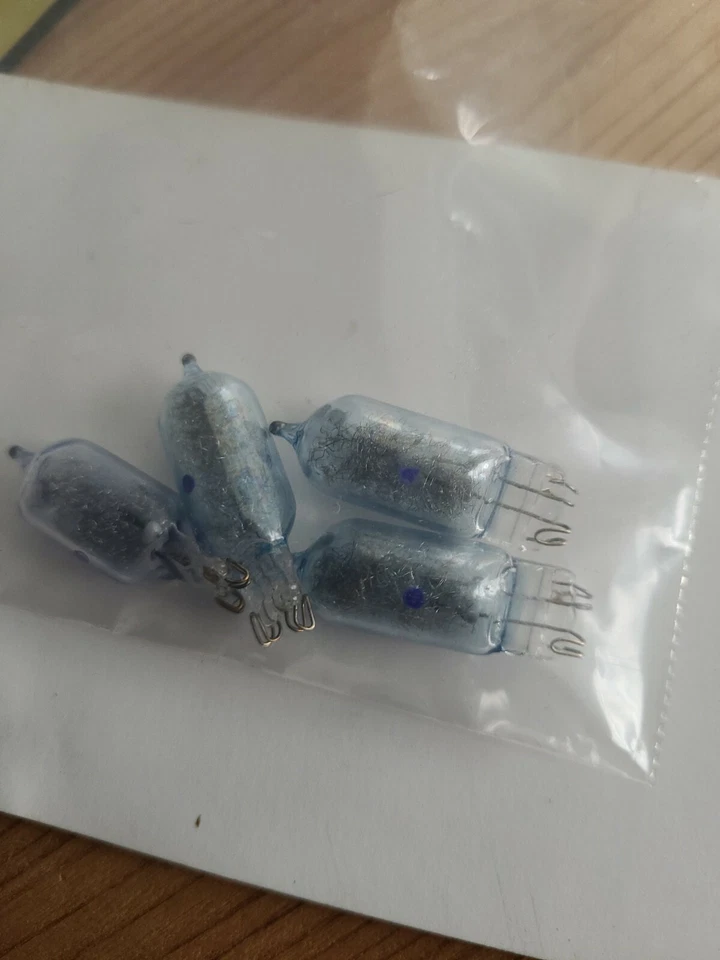 Lote de 4 bombillas flash cámara Sylvania Blue dot vintage Foto 2 de 3