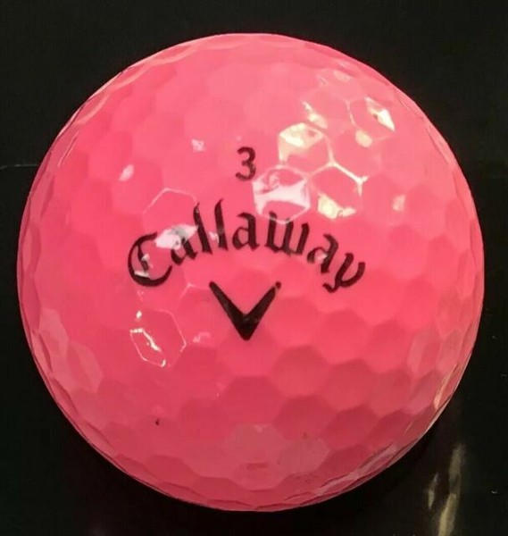 Callaway Supersoft Pink AAAA Near MINT 24 Golf Balls 4a for sale online
