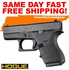Hogue HANDALL Beavertail Grip Sleeve For Glock 42&43-Blk SAME DAY FAST FREE SHIP