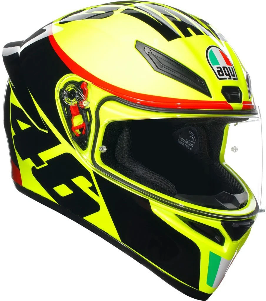 AGV K1 S ECE 22.06 Full Face Motorcycle Helmet Pinlock Ready Grazie Vale Rep