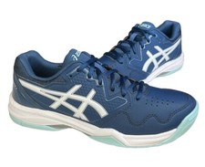 ASICS Gel-Dedicate 7 Steel Blue/White Tennis/Pickleball/Athletic Shoes Sneakers