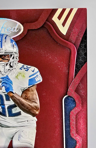 2022 Panini Certified-D'Andre Swift-Lions-Mirror Pink Etch PW Patch #MM-DS /35 - Picture 3 of 10