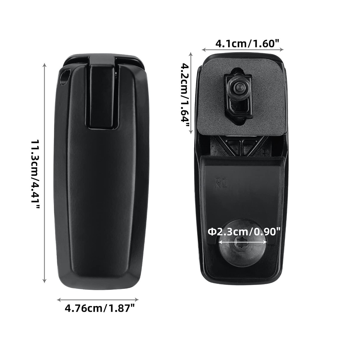 Will 2001-2007 Ford Escape hinges fit a 2007 Ford Escape Hybrid