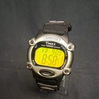 Vintage Men's Timex Expedition Watch 866 100M Indiglo Multi Time, new battery