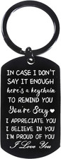 Waeceip Anniversary Keychain I Love You Gifts for Him Her Valentines Day Gift fo