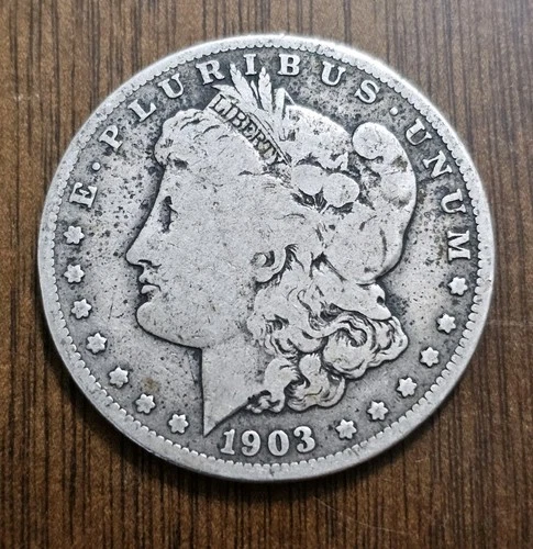 Tougher Date 1903-S Morgan Silver Dollar S$1 VG / Very Good