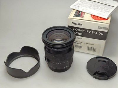 Sigma C 17-70 mm F/2.8-4 HSM DC Macro f. Sony A-Mount