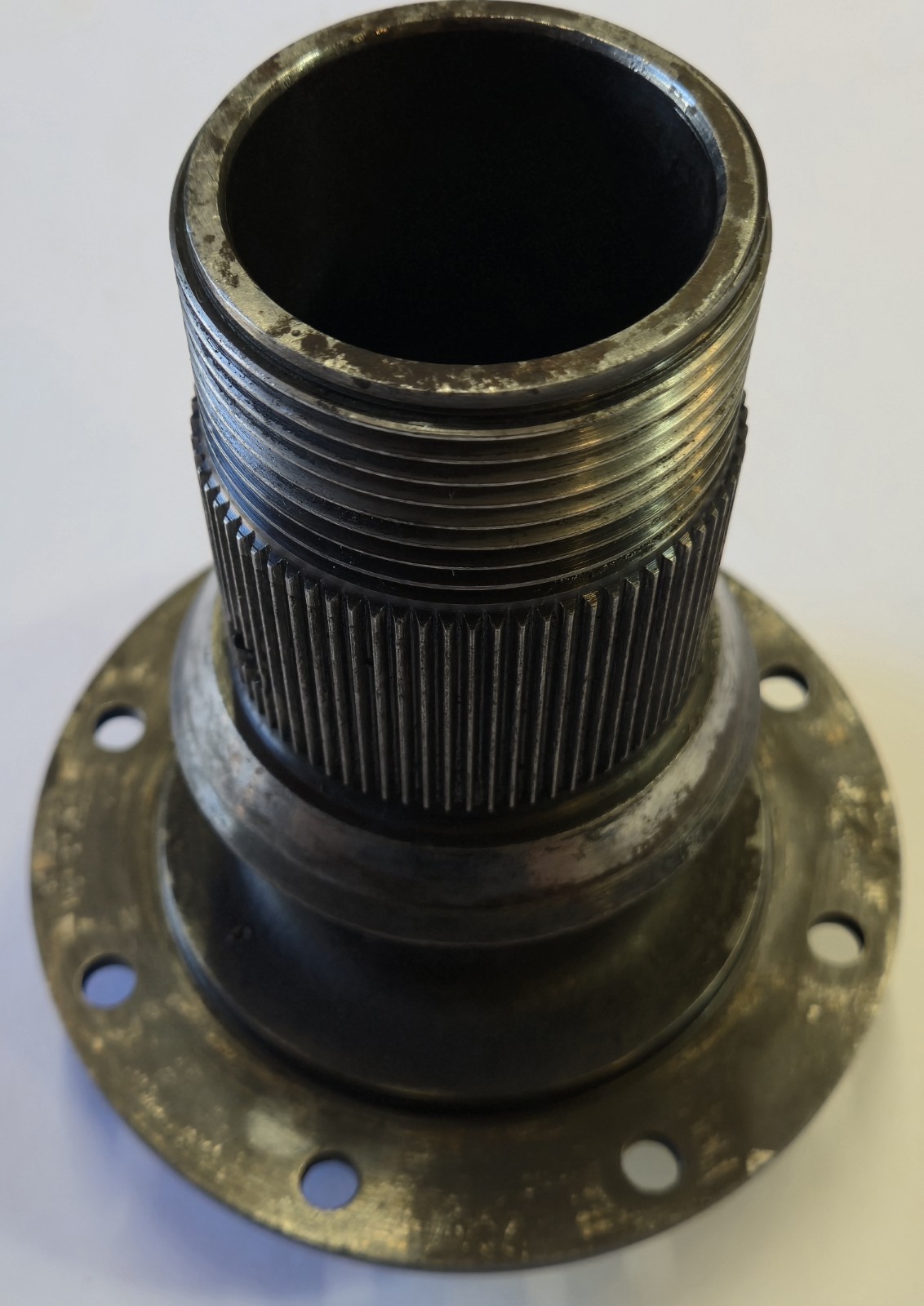 Ferrari 250GT Borrani Wire Wheel Right Adapter W/Bearing-Coarse Thread--Barn #57