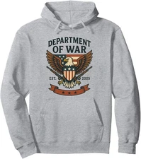Department of War Established 2025 DOW Unisex Hooded Sweatshirt