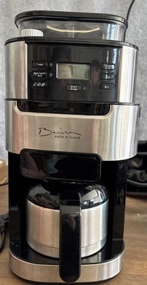 Barista Filterkaffeemaschine Mit Verstellbarem Mahlwerk & Thermokanne Defekt 