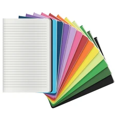12 PCS Colorful Notebook Journals Bulk, Lined Paper, College Ruled, 60 Pages,...