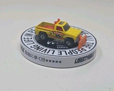 Vintage Hot Wheels 1979 Speedy Removal Yellow Truckplow Hong Kong Blackwall