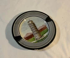 Vintage Pisa Round Ashtray Italy