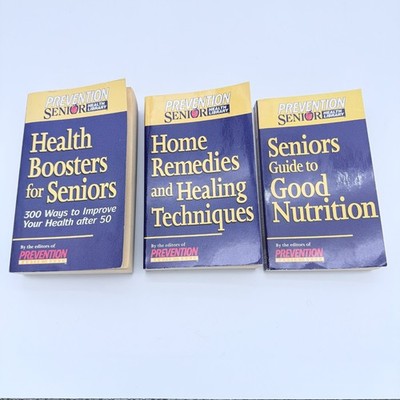 Prevention Senior Health Library Guide For Good Nutrition Booster 3 Book Set