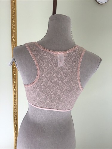 By Anthropologie Bacini Seamless Lace Bralette Size L rose pink - 第 16/16 張圖片