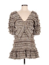 LoveShackFancy Women Brown Casual Dress M