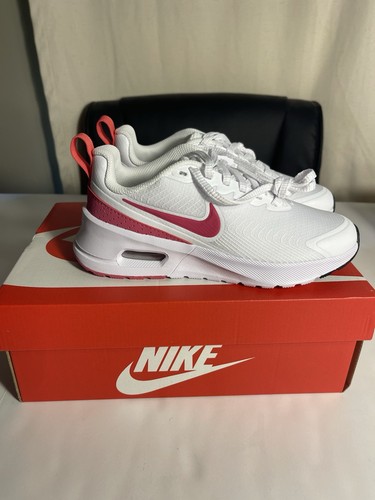 Nike Air Max Nuaxis Women’s Running Shoes White/ Pink Size 5 New