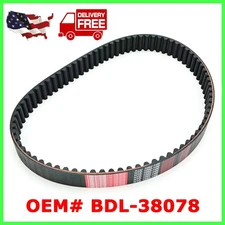 BDL-38078 For Harley Davidson/Gates Belt Drive 14mm 1 1/2in. Primary Belt 78T US