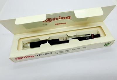 NOS rotring Black First trio Pen Multi  357 Mechanical Pencil Box  Price Tag