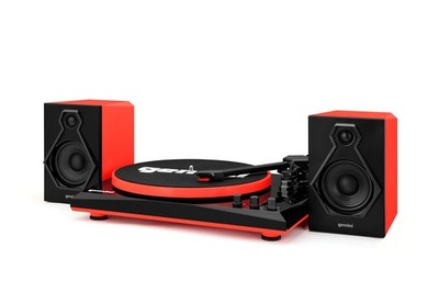 Sound TT-900 - Stylish 3-Speed Turntable with Wireless Bluetooth, Pitch Contr...