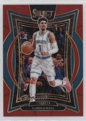 2024-25 Panini Select Concourse Red Prizm 104/199 LaMelo Ball #31 1al3