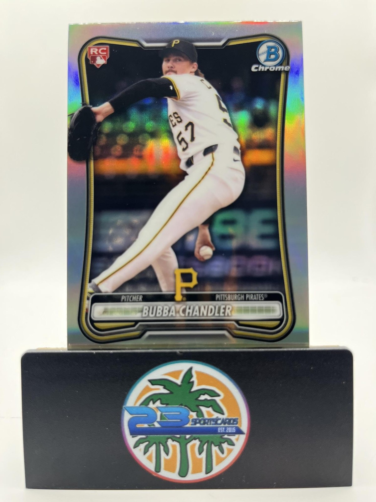 2026 Bowman #83 Bubba Chandler Rookie Red RC Logo PARALLEL PIRATES