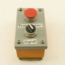 Wiegmann PB2 2 Button Operator Control Enclosure E-Stop 2 Way Selector 600V
