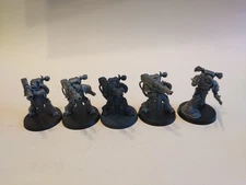 Warhammer 40K Chaos Space Marines Havocs x5 (R1)