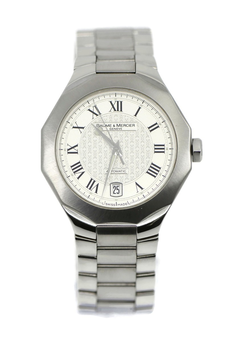 Baume & Mercier Riviera Stainless Steel Watch 65582 | eBay