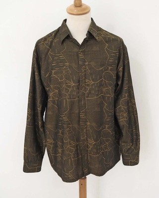 Vintage Shirt Boutique Style Herren Hemd Gr 42 Mehrfarbig Langarm